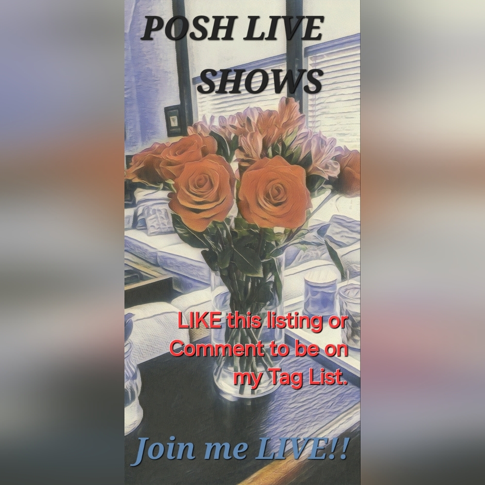 ❤️ 🌸 I AM LIVE! 🌸🌷 LIKE THIS POST TO BE NOTIFIED when I go live!!